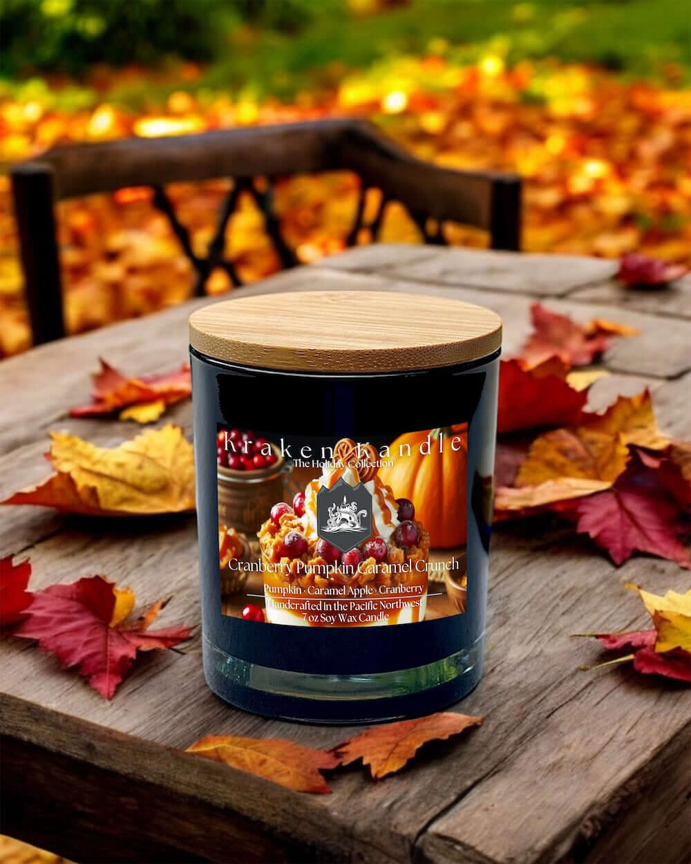 Pumpkin scented candle handcrafted candles