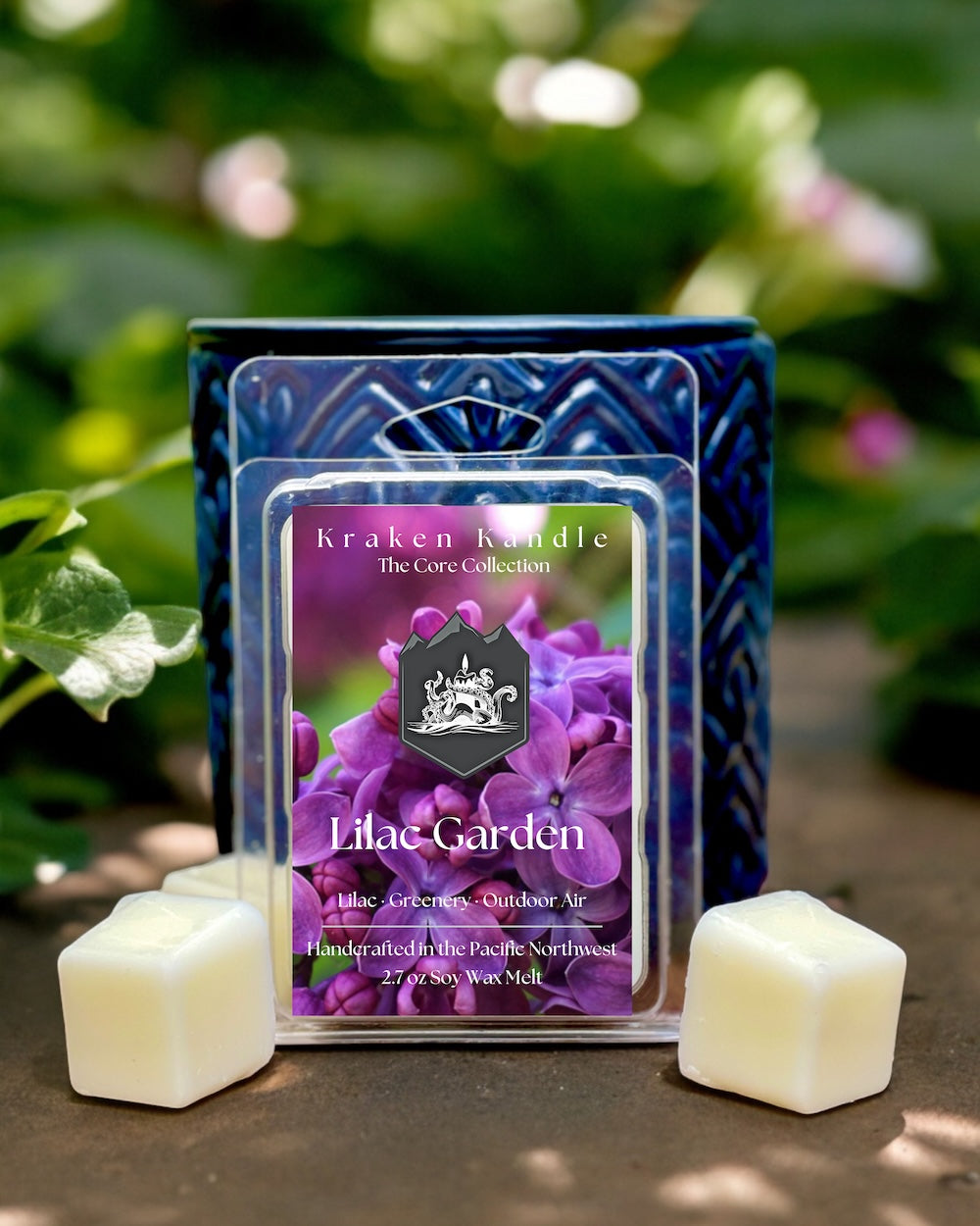 Lilac Garden Wax Melt Candle Melt Kraken Kandle